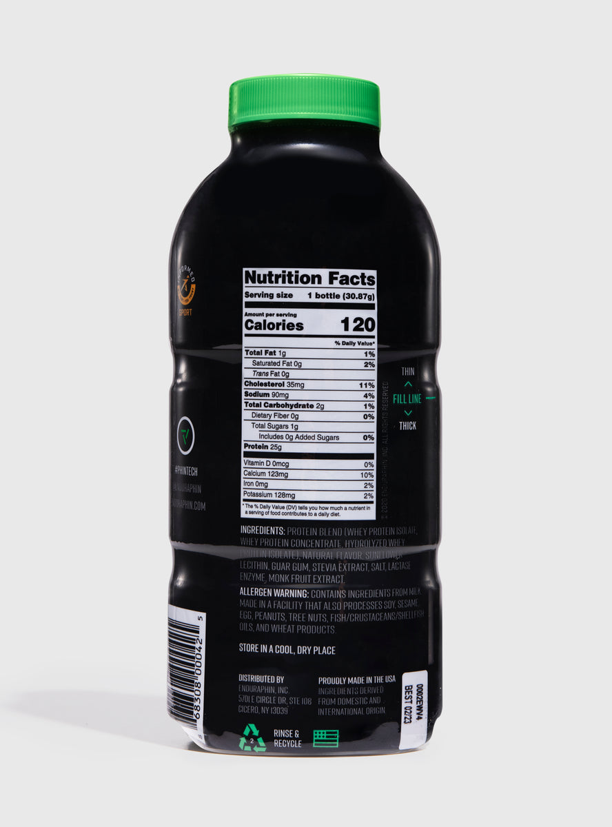 Whey protein clearance bottle