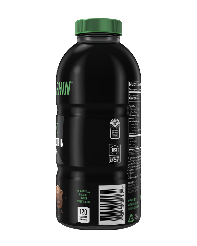 Enduraphin Chocolate Whey Protein PHINTECH™ Bottle – Enduraphin®